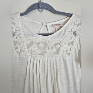 Mossimo Supply Co. White Lace Top